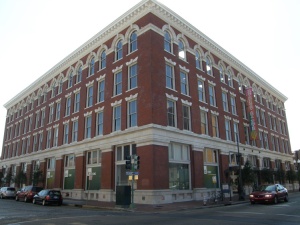 This warehouse was renovated in 1999 and now houses the Contemporary Arts Center on St. Joseph and Camp.